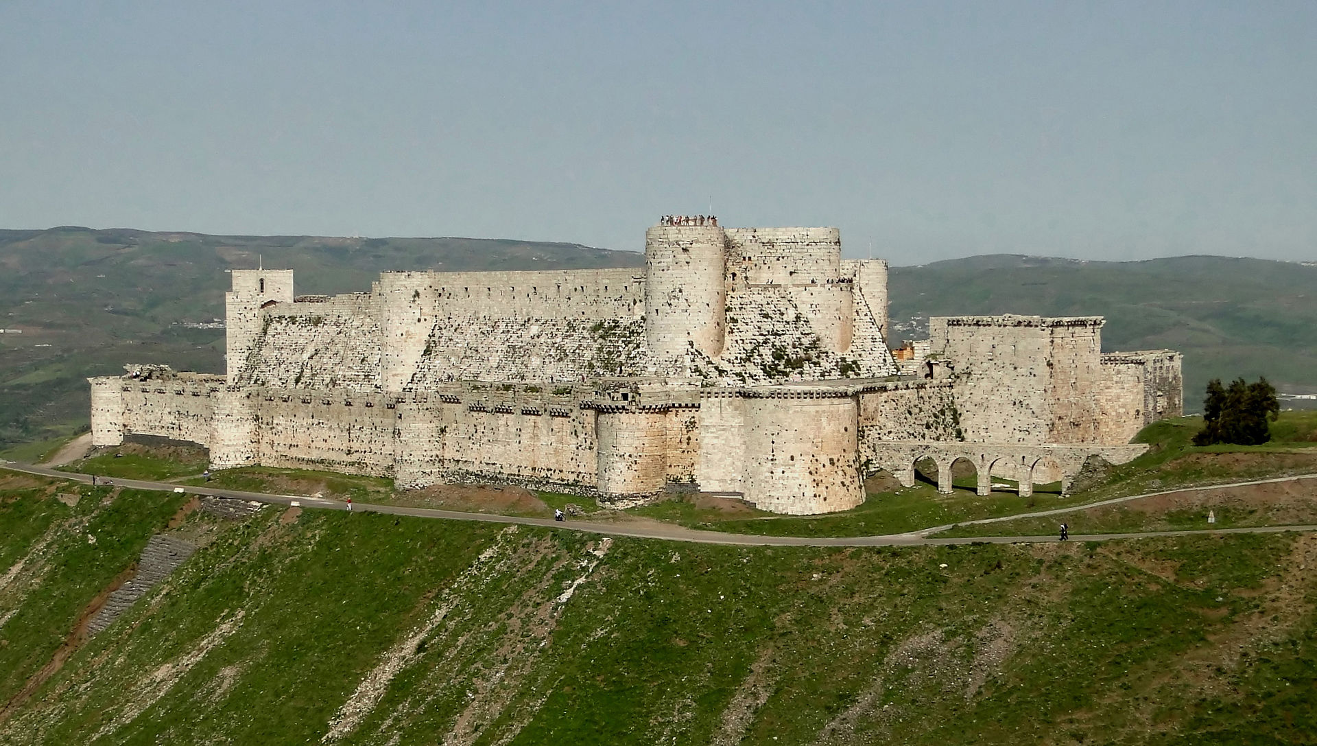 Krak des Chevaliers in Syria